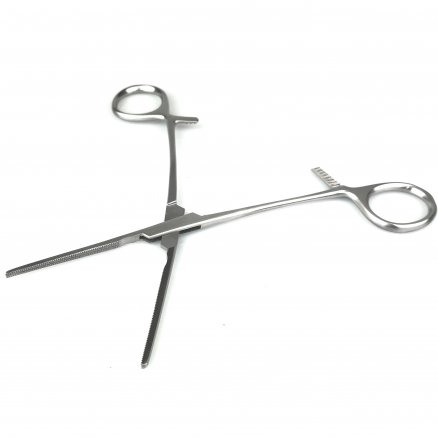 Затискач по COOLEY атравматичний, кровоспинний, прямий. Довжина 16,0 см